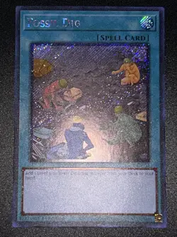 Yugioh! - Fossil Dig RA01-EN053 Secret Rare 1st Edition Near Mint - Image 1