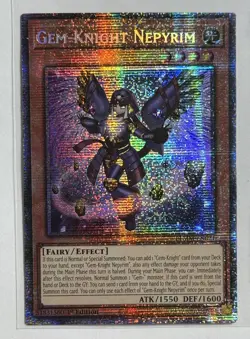 Yugioh Gem-Knight Nepyrim BLMM-EN021 Starlight Rare - NM - Image 1