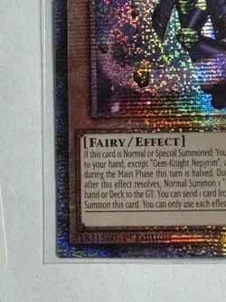 Yugioh Gem-Knight Nepyrim BLMM-EN021 Starlight Rare - NM - Image 4