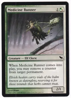 Medicine Runner Shadowmoor #230 Magic The Gathering 2008 MTG Single - Image 1