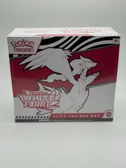 Pokemon TCG White Flare Elite Trainer Box New Factory Sealed + 6 Mystery Holo - Image 1