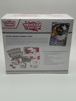 Pokemon TCG White Flare Elite Trainer Box New Factory Sealed + 6 Mystery Holo - Image 2
