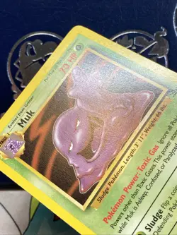Pokemon - Fossil - Muk 28/62 - Rare Non Holo NM - Image 3
