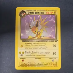 Pokemon Dark Jolteon 38/82 Team Rocket 2000 TCG Card ENG English - Image 1