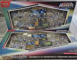 Pokemon Lucario Ex& Tyranitar Ex Premium Collection “NEW” SEALED 10 disponible - Image 1
