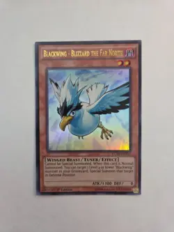 Yugioh Blackwing - Blizzard The Far North LC5D-EN113 Ultra Rare 1st Ed NM - Image 1