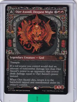 Ojer Axoniol Deepest Might/ Temple of Power (Showcase) FOIL * Lost Caverns  MTG - Image 1