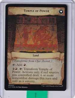Ojer Axoniol Deepest Might/ Temple of Power (Showcase) FOIL * Lost Caverns  MTG - Image 2