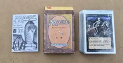 MTG Revised Edition Starter Deck - 58 Cards and Manual 1994 Magic The Gathering - Image 1