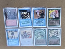 MTG Revised Edition Starter Deck - 58 Cards and Manual 1994 Magic The Gathering - Image 11