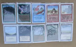 MTG Revised Edition Starter Deck - 58 Cards and Manual 1994 Magic The Gathering - Image 13