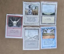 MTG Revised Edition Starter Deck - 58 Cards and Manual 1994 Magic The Gathering - Image 14