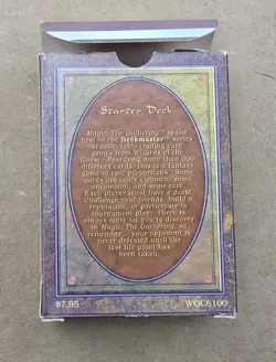 MTG Revised Edition Starter Deck - 58 Cards and Manual 1994 Magic The Gathering - Image 3