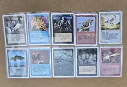 MTG Revised Edition Starter Deck - 58 Cards and Manual 1994 Magic The Gathering - Image 9