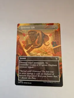 Generous Gift (Borderless) Commander Masters Regular MTG - Image 1