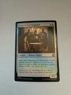Coppercoat Vanguard March of the Machine: The Aftermath Foil MTG NM - Image 1