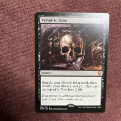 MTG  Vampiric Tutor - Commander Legends (CMR) NM - Image 4