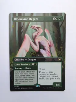 MTG Bloomvine Regent (TDM) Tarkir: Dragonstorm Borderless Rare 0381 - Image 1