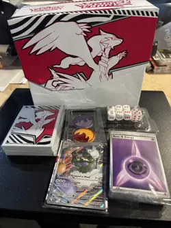 Pokemon TCG White Flare ETB ( Box And Accessories Only ) No Packs! - Image 1