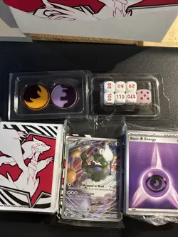 Pokemon TCG White Flare ETB ( Box And Accessories Only ) No Packs! - Image 2