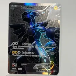 Pokemon Zekrom 2011 Black White Full Art Holo Card 114/114 LP Condition - Image 9