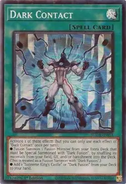 Yugioh! LP Dark Contact - SUDA-EN051 - Super Rare - 1st Edition Lightly Played,  - Image 1