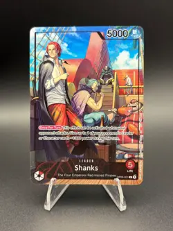 Shanks OP09-001 - Promo Card PSA Limited Edition July 2025 One Piece Card - Image 1