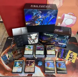 MUST READ Magic The Gathering MTG Final Fantasy Gift Bundle Lot OPENED/UNSEALED! - Image 1