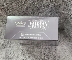PokÃ©mon TCG Paldean Fates Pokemon Center Elite Trainer Box ETB New Sealed - Image 5