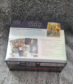 PokÃ©mon TCG Paldean Fates Pokemon Center Elite Trainer Box ETB New Sealed - Image 8