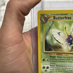 Butterfree 19/75 Neo Discovery Regular - Pokemon TCG - LP/NM Vintage Rare Card - Image 2