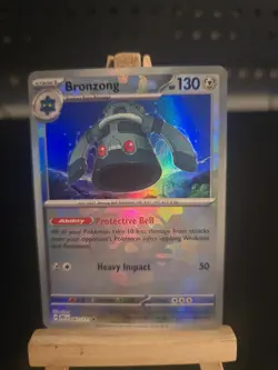 Pokemon Card Bronzong (Master Ball) #67 Prismatic Evolutions Holo English - Image 1