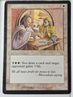 Armistice - Mercadian Masques - Magic the Gathering MTG Nice! - Image 1