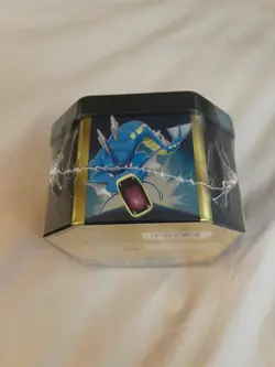 Pokemon TCG Hidden Fates Gyarados GX Tin - Factory Sealed - Image 6