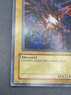 Yugioh Promo Red-Eyes Black Dragon Ultra Rare Holo JMP-002 LP - Image 3