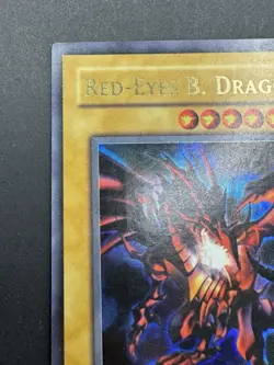 Yugioh Promo Red-Eyes Black Dragon Ultra Rare Holo JMP-002 LP - Image 4
