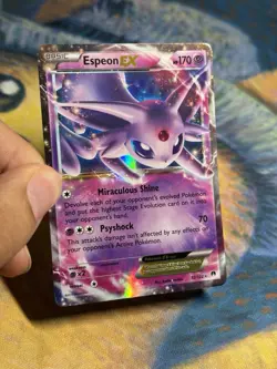 Espeon EX 52/122 XY Breakpoint Holo Ultra Rare 2016 Pokemon Card LP - Image 3
