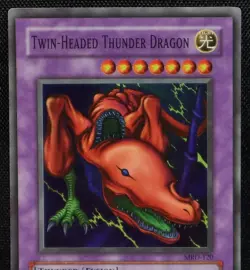 Yu-gi-oh Twin Headed Thunder Dragon MRD-120 Card Yugioh - Image 2