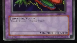 Yu-gi-oh Twin Headed Thunder Dragon MRD-120 Card Yugioh - Image 3
