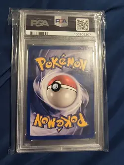PokÃ©mon TCG Fossil Gengar Holo Rare Card 5/62 PSA 8 NM-MT - Image 2