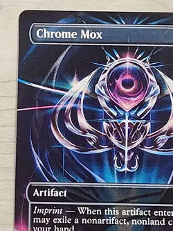 MTG Chrome Mox Borderless Regular English Special Guest Aetherdrift  - Image 2