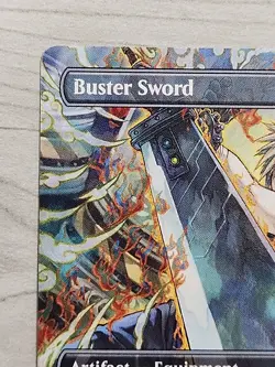 MTG Final Fantasy Buster Sword (Borderless) Regular English Mythic 351 - Image 2
