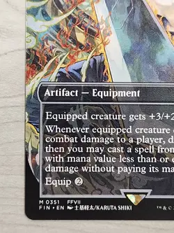 MTG Final Fantasy Buster Sword (Borderless) Regular English Mythic 351 - Image 3