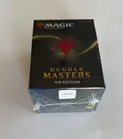 Magic the Gathering MtG DOUBLE MASTERS VIP EDITION Pack â€¢ FACTORY SEALED - Image 1