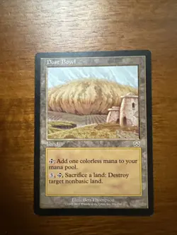 MTG Dust Bowl Mercadian Masques Light Play Regular Rare Card 316/350 - Image 1