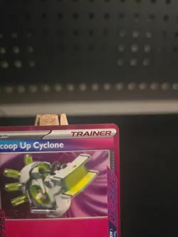 Pokemon Card Scoop Up Cyclone #128 Prismatic Evolutions Holo English - Image 3