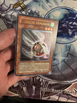 (UU) Yugioh! Adhesive Explosive SOI-EN011 Ultimate Rare 1st VLP - Image 3