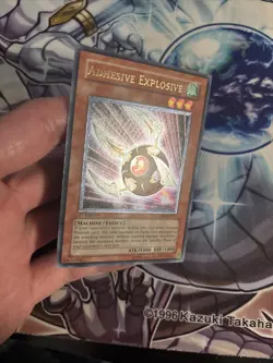 (UU) Yugioh! Adhesive Explosive SOI-EN011 Ultimate Rare 1st VLP - Image 5