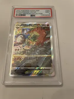 Pokemon 2022 Charizard VSTAR Ultra Premium PSA 9 Card #262 - Image 1