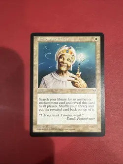 Enlightened Tutor Mtg Mirage Played - Image 1